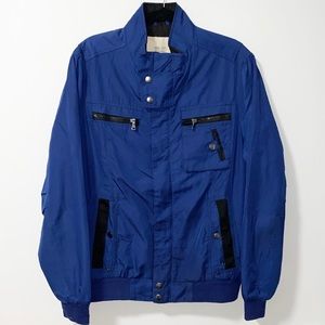 MEN Blue Zara Sports Jacket Size Large
